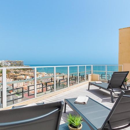 Crystalline View'S Of Carihuela - 3 Bedrooms Penthouse Torremolinos Kültér fotó