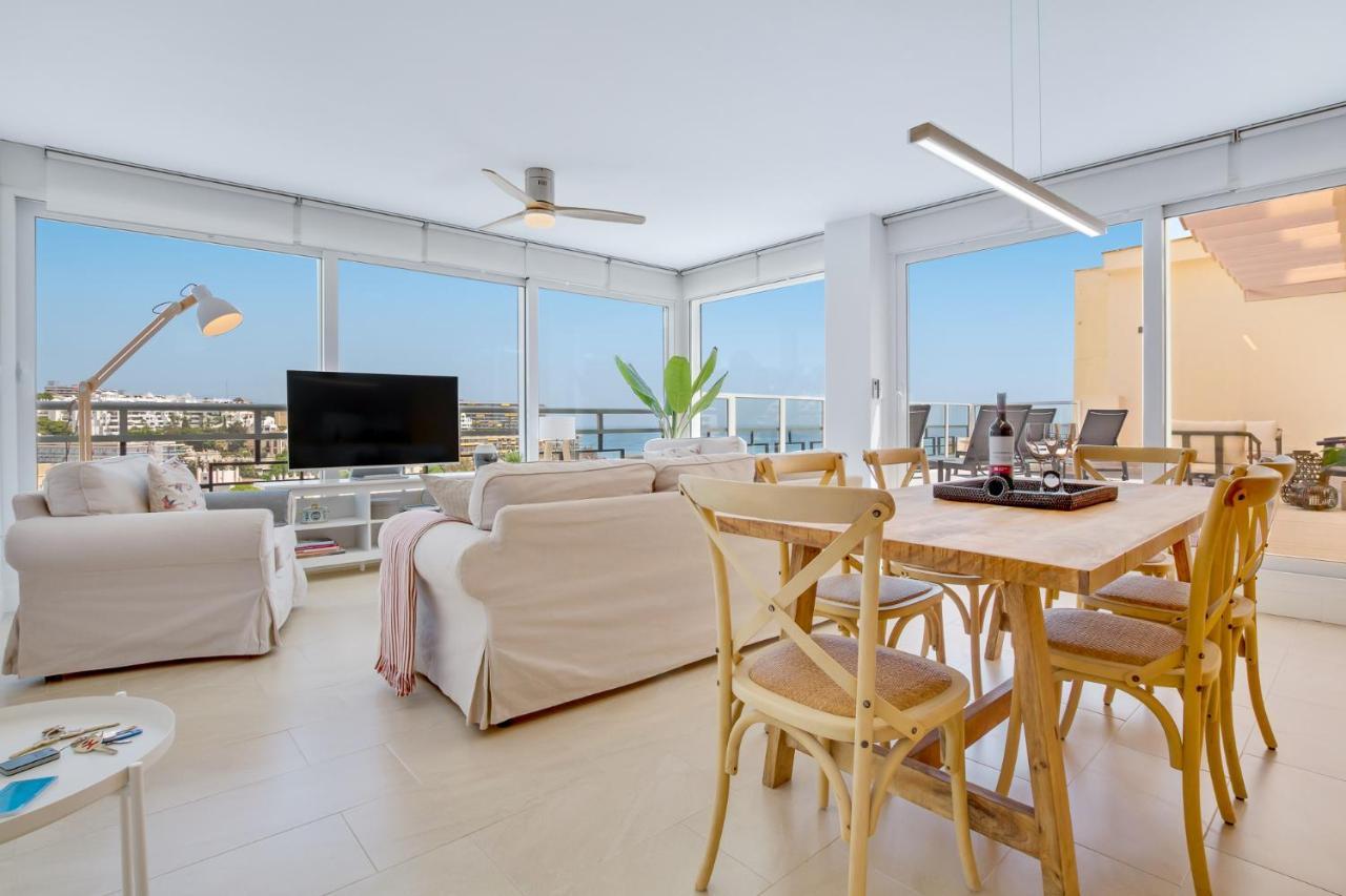 Crystalline View'S Of Carihuela - 3 Bedrooms Penthouse Torremolinos Kültér fotó
